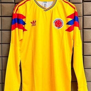 Maillot Rétro Colombie Domicile Manches Longues 1990