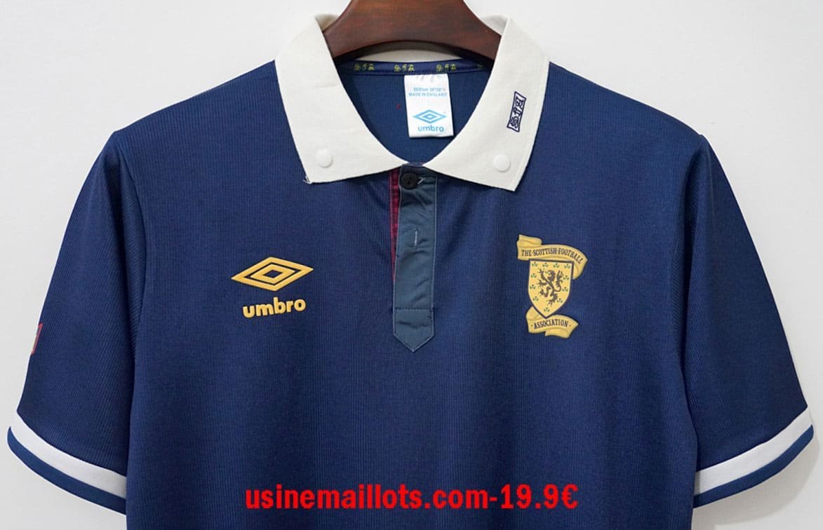 Maillot Rétro Ecosse Domicile 1988 – Image 2