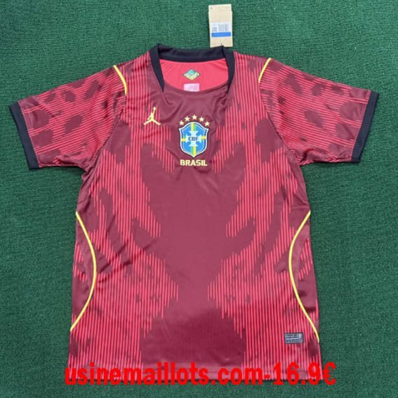 Maillot Spécial-Édition Bresil 2026 Rouge