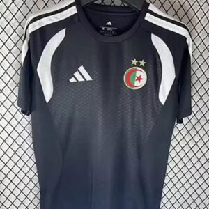 Maillot Training Algérie Coupe du Monde 2026 Noir Blanc