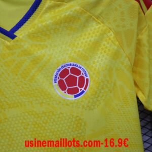 Alternative view of Maillot Femme Colombie Domicile Cropped Coupe du Monde 2026