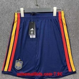Short Espagne Domicile Coupe du Monde 2026