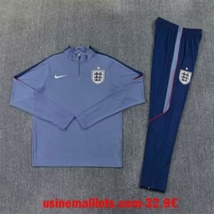 Survêtement Angleterre 2026/2027 Gris Bleu