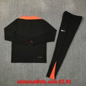 Alternative view of Survêtement Bresil 2026/2027 Noir Orange