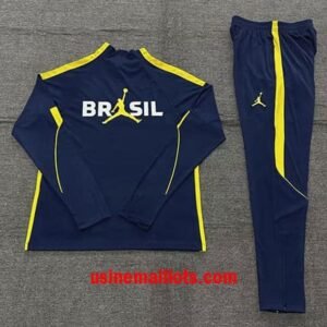 Alternative view of Survêtement Bresil Enfant 2026/2027 Bleu Jaune