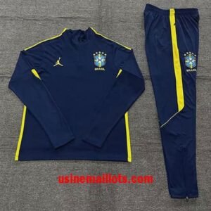 Survêtement Bresil Enfant 2026/2027 Bleu Jaune