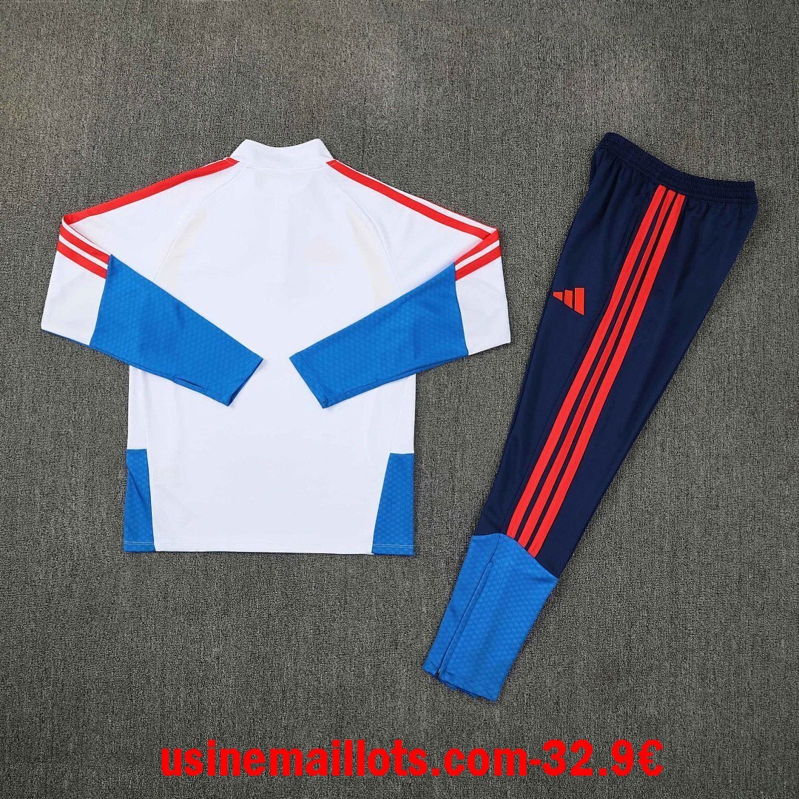 Survêtement Colombie 2026/2027 Blanc Bleu – Image 2