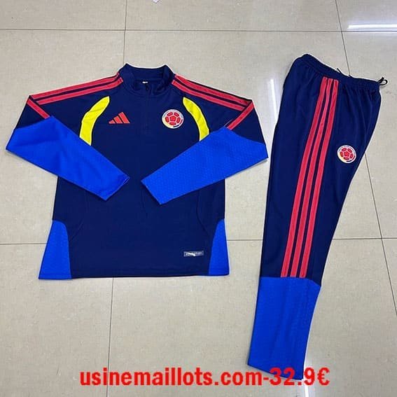 Survêtement Colombie 2026/2027 Bleu Jaune