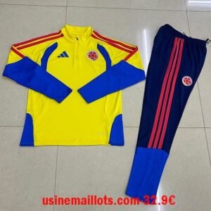 Survêtement Colombie 2026/2027 Jaune Bleu