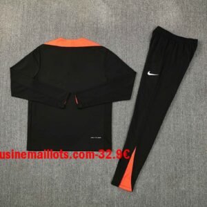 Alternative view of Survêtement Enfant Bresil 2026/2027 Noir Orange