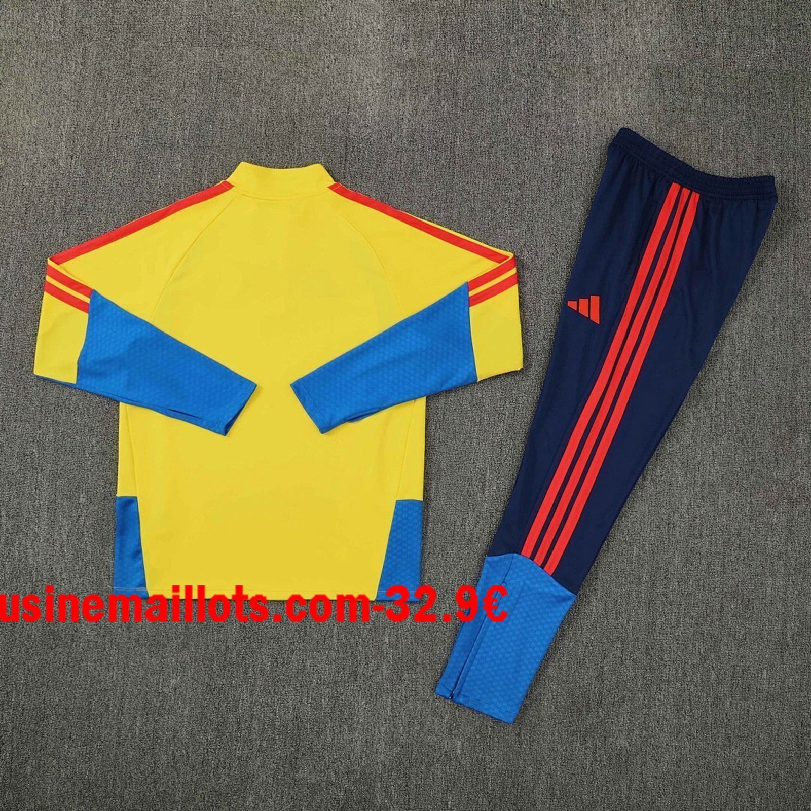 Survêtement Enfant Colombie 2026/2027 Jaune Bleu – Image 2