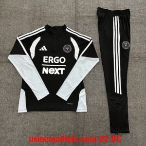 Survêtement Enfant Inter Miami 2026/27 Noir Blanc