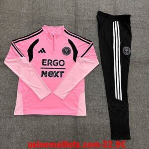 Survêtement Enfant Inter Miami 2026/27 Rose Noir