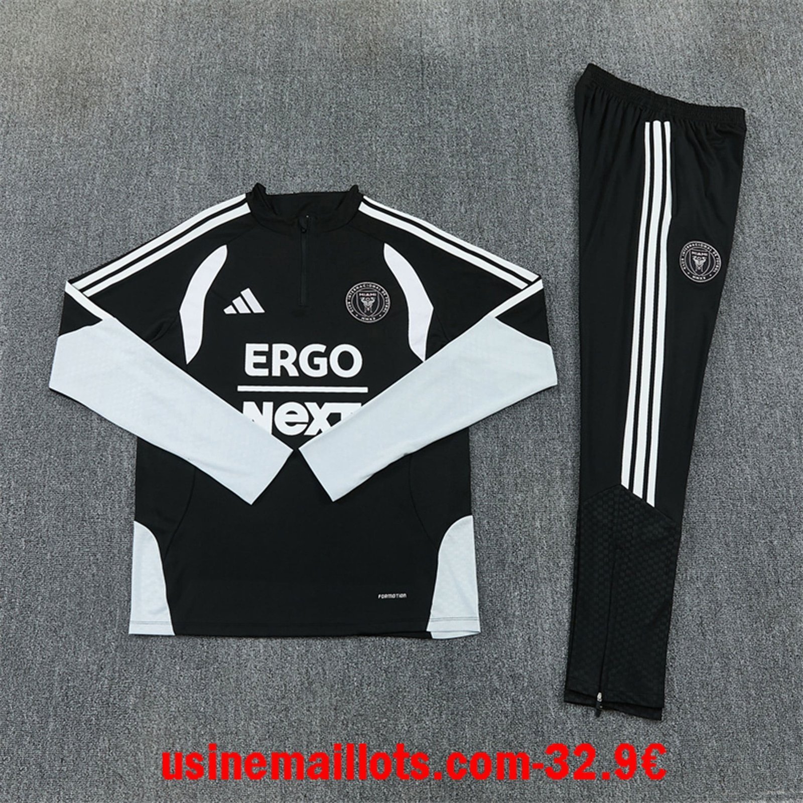 Survêtement Inter Miami 2026/27 Noir Blanc