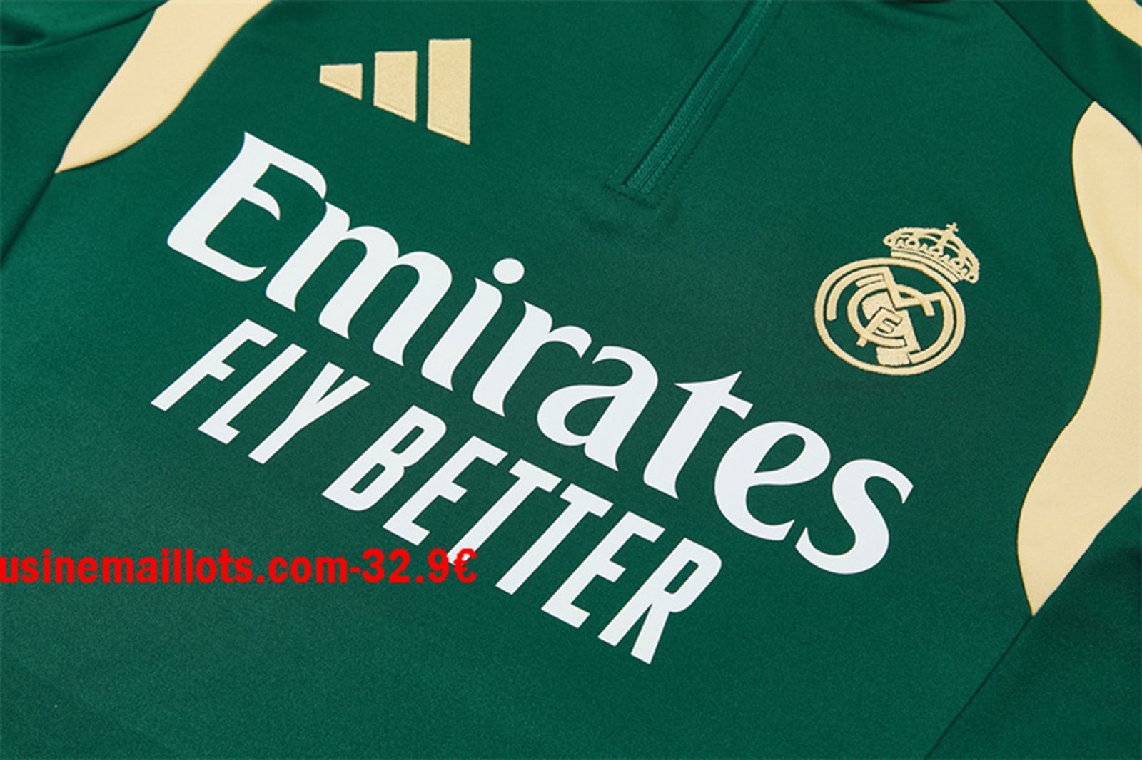 Survêtement Real Madrid 2026/2027 Vert Jaune – Image 2