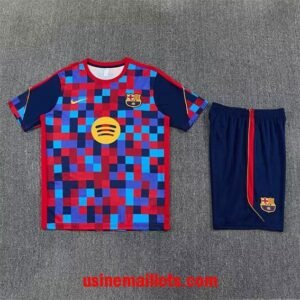 Ensemble Training Barcelone 2026/27 Bleu Rouge