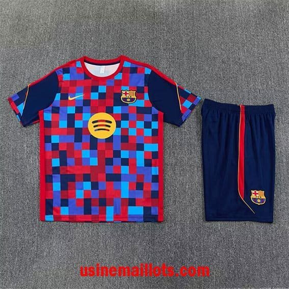 Ensemble Training Barcelone 2026/27 Bleu Rouge