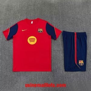 Ensemble Training Barcelone 2026/27 Rouge Bleu