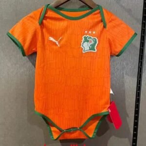 Maillot Body Bebe Ivory Coast Domicile Coupe du Monde 2026