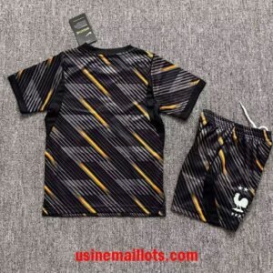 Alternative view of Maillot Enfant France Gardien Coupe du Monde 2026 Noir