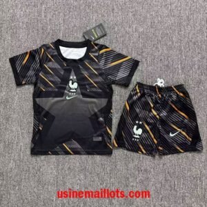 Maillot Enfant France Gardien Coupe du Monde 2026 Noir
