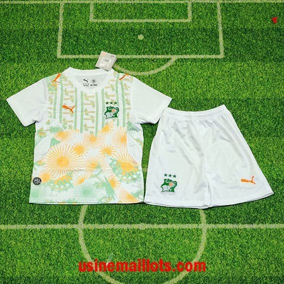 Maillot Enfant Ivory Coast Extérieur Coupe du Monde 2026