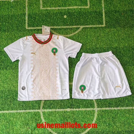 Maillot Enfant Maroc Extérieur Coupe du Monde 2026