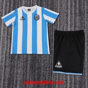 Maillot Enfant Rétro Argentine Domicile 1986