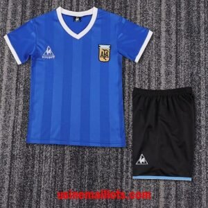 Maillot Enfant Rétro Argentine Extérieur 1986