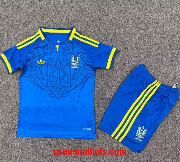 Maillot Enfant Ukraine Extérieur Coupe du Monde 2026