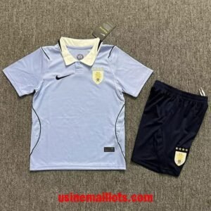 Maillot Enfant Uruguay Domicile Coupe du Monde 2026