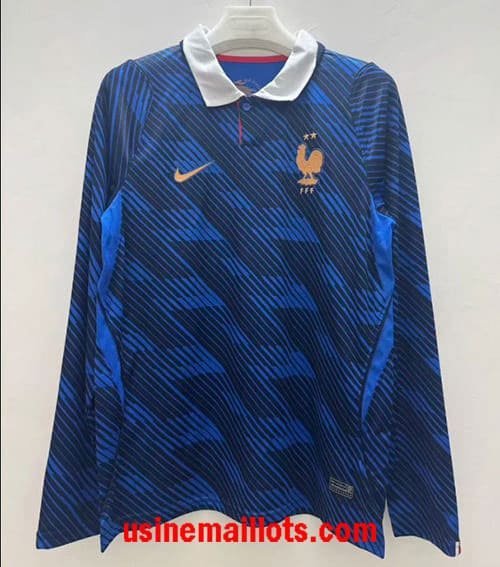 Maillot Manches Longues France Domicile Coupe du Monde 2026