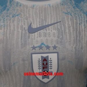 Alternative view of Maillot Match Spécial-Édition Uruguay 2026 Blanc Bleu