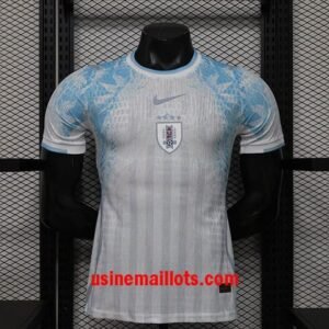 Maillot Match Spécial-Édition Uruguay 2026 Blanc Bleu