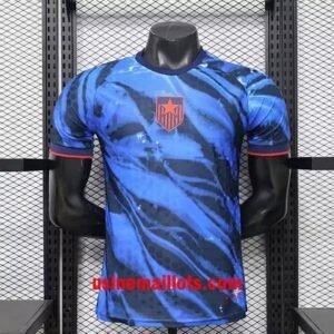 Maillot Pré-Match USA Coupe du Monde 2026 Bleu
