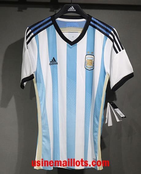 Maillot Rétro Argentine Domicile 2014