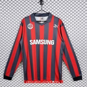 Maillot Rétro Eintracht Frankfurt Domicile Manches Longues 1991/1992