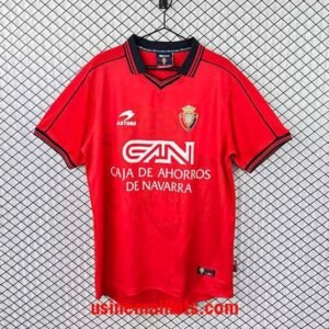 Maillot Rétro Osasuna Domicile 1998/1999