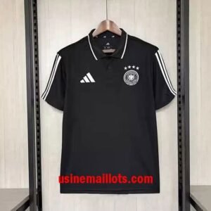 Polo Allemagne 2026/2027 Noir