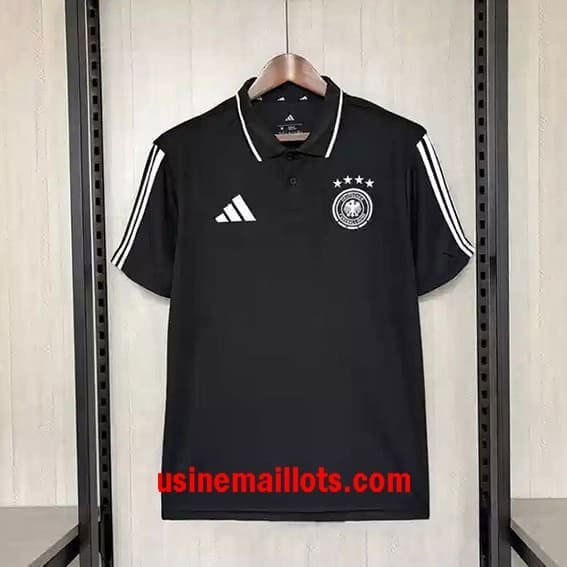 Polo Allemagne 2026/2027 Noir