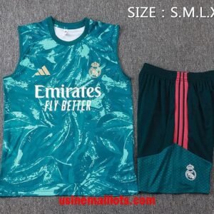 Ensemble Debardeur Real Madrid 2026/2027 Vert