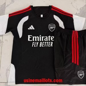 Ensemble Training Arsenal 2026/2027 Noir Blanc