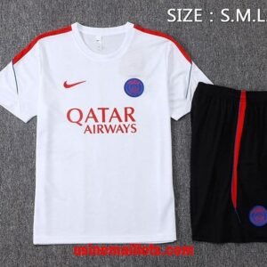 Ensemble Training PSG 2026/2027 Blanc Noir