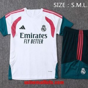 Ensemble Training Real Madrid 2026/2027 Blanc Rose Vert