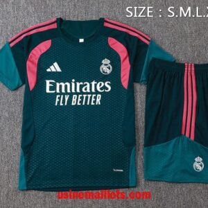 Ensemble Training Real Madrid 2026/2027 Vert Rose