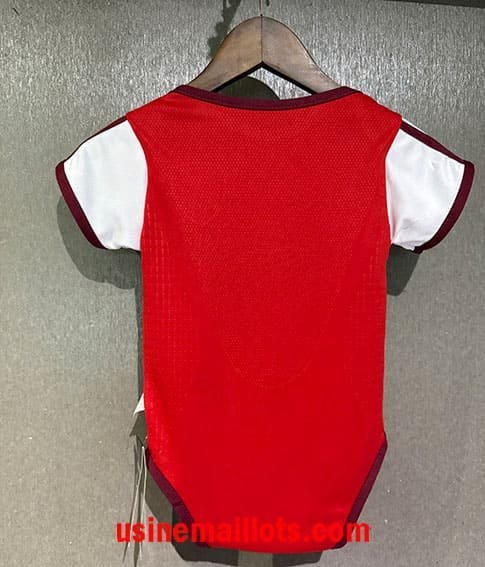 Maillot Body Bebe Arsenal Domicile 2026/2027 Rouge Blanc – Image 2