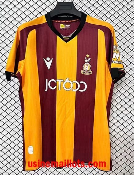 Maillot Bradford Domicile 2026/2027 Orange Rouge
