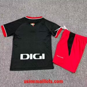Alternative view of Maillot Enfant Athletic Bilbao Extérieur 2026/2027 Noir Rouge