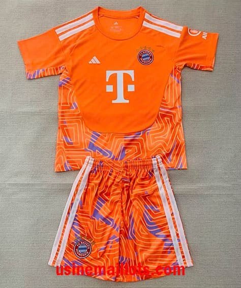 Maillot Enfant Bayern Munich Gardien 2026/2027 Orange