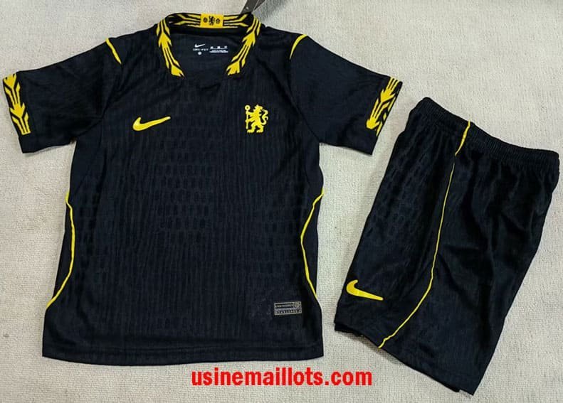 Maillot Enfant Chelsea Extérieur 2026/2027 Noir